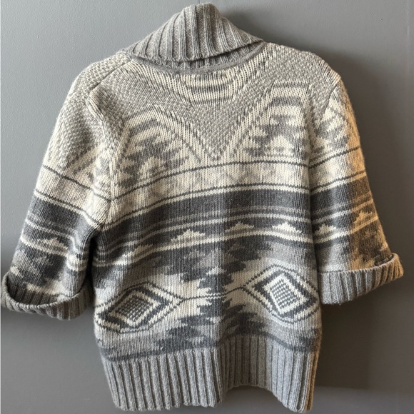 Vintage Polo Ralph Lauren Aztec Knit Cartigan - Picture 2 of 2